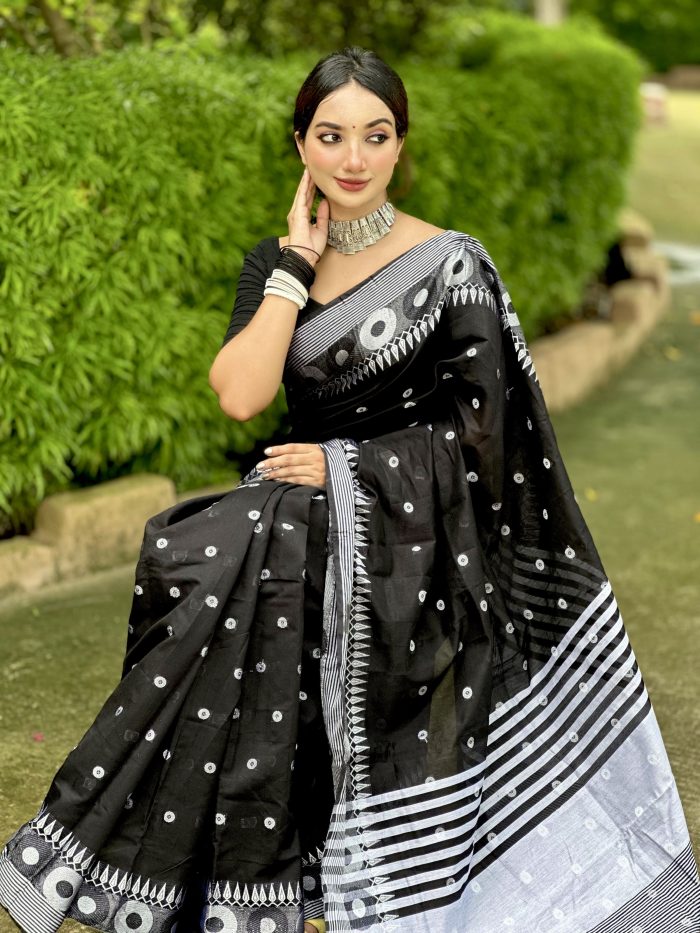 ধুপিয়ান সিল্ক শাড়ি - Image 3