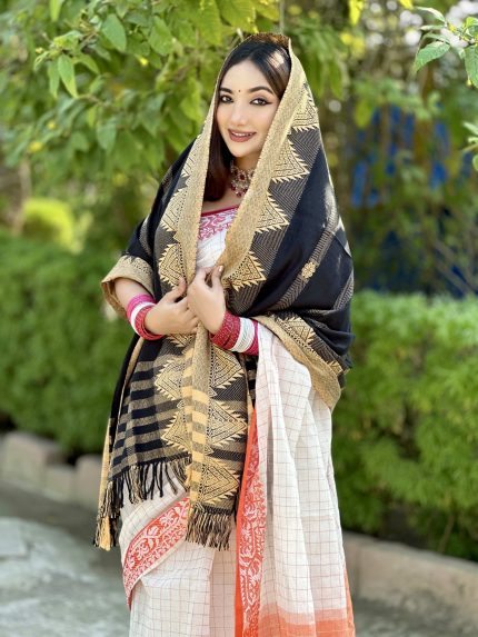 Smart Jamdani Shawl 03