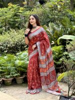 প্রিয়িমাম কিশোরী শাড়ী (শাড়ী+ব্লাউজ পিছ) - Image 2