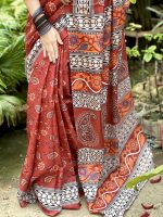 প্রিয়িমাম কিশোরী শাড়ী (শাড়ী+ব্লাউজ পিছ) - Image 4