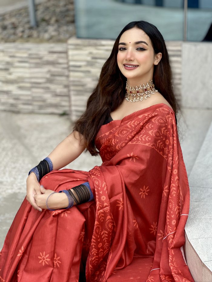 চন্দ্রমল্লিকা ডিজিটাল প্রিন্ট - Image 2