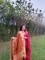 Minakari Jamdani Yellow - Image 3