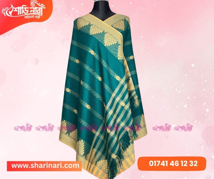 Smart Jamdani Shawl 06 - Image 3