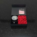 Red Rose Pearl Necklace Luxury Gift Box - Image 3
